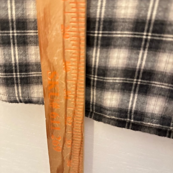 J CREW Flannel Woman long sleeve outdoor casual activewear stylish fleece M - Picture 11 of 13